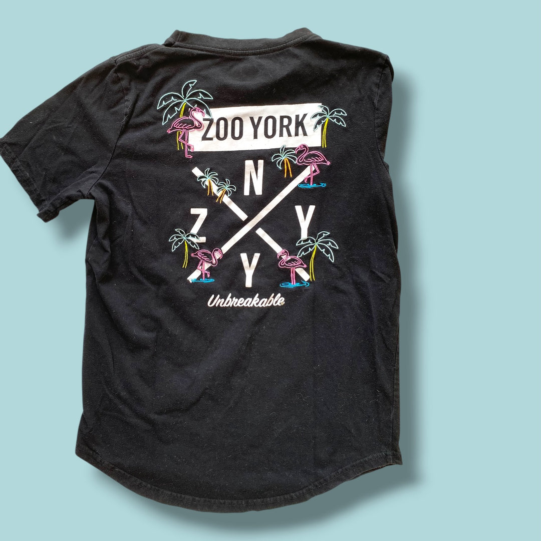 black zoo york t-shirt, 16y