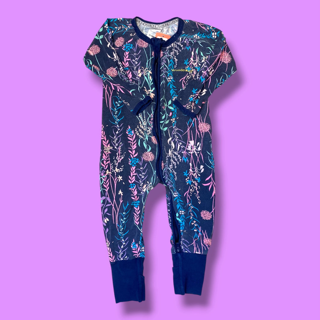 blue bonds wondersuit, 12-18m