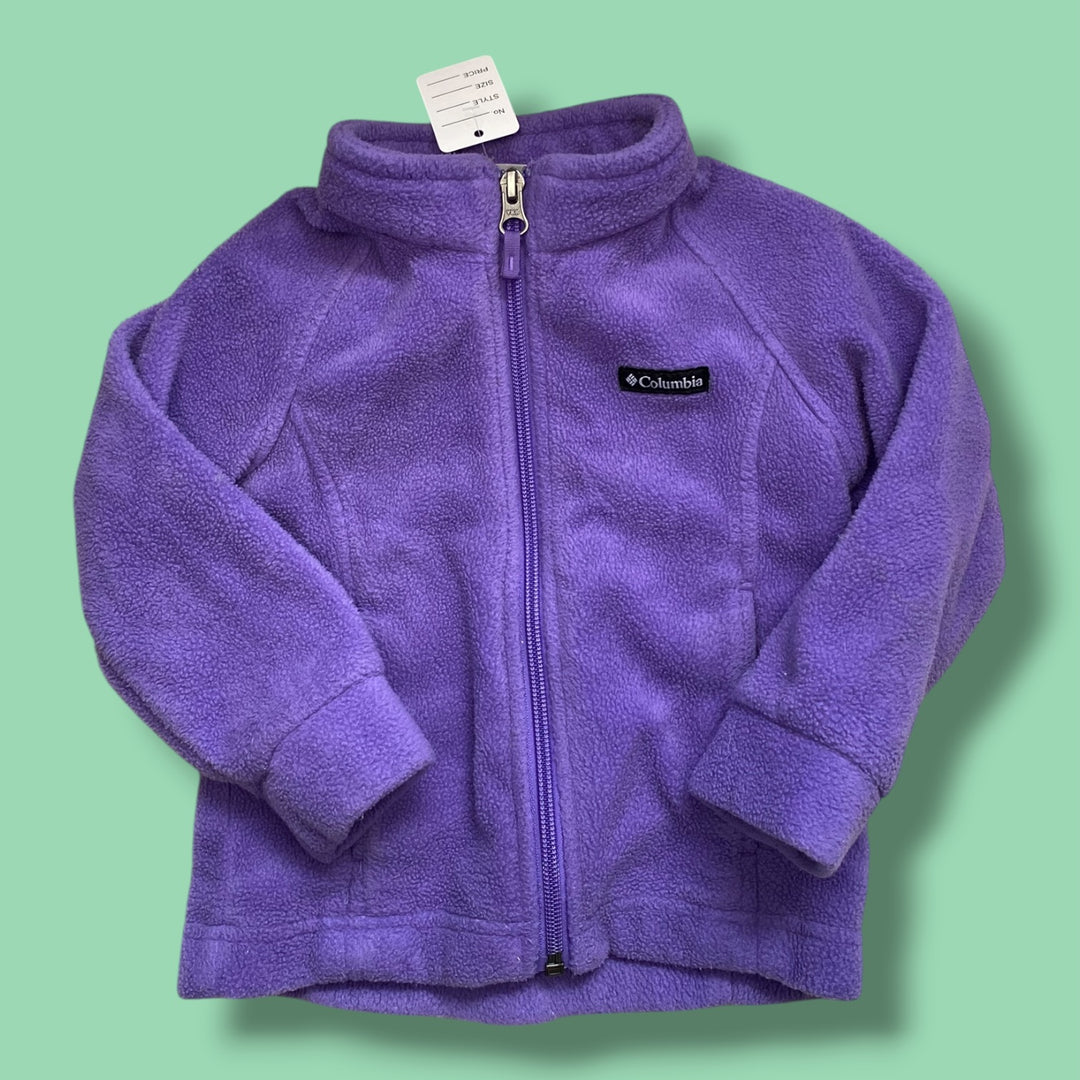 Purple Columbia Fleece, 2Y