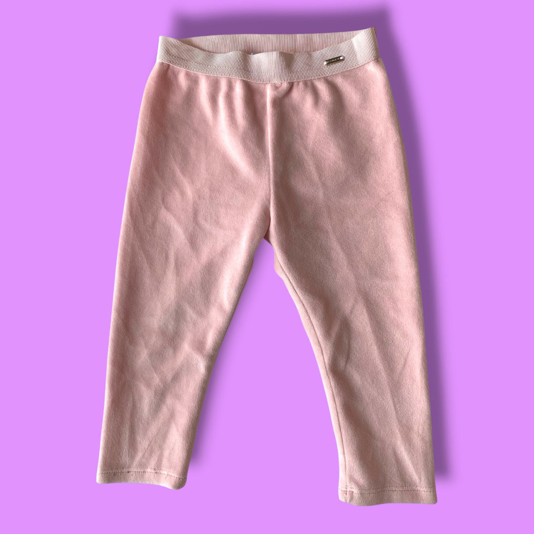 Pink Mayoral Fleece Legging, 12m