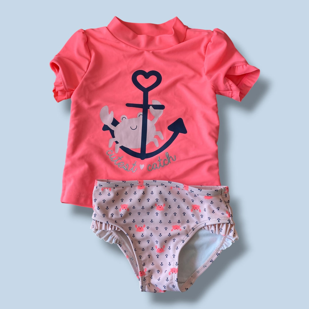 Pink Simple Joys 2 piece set, 2T