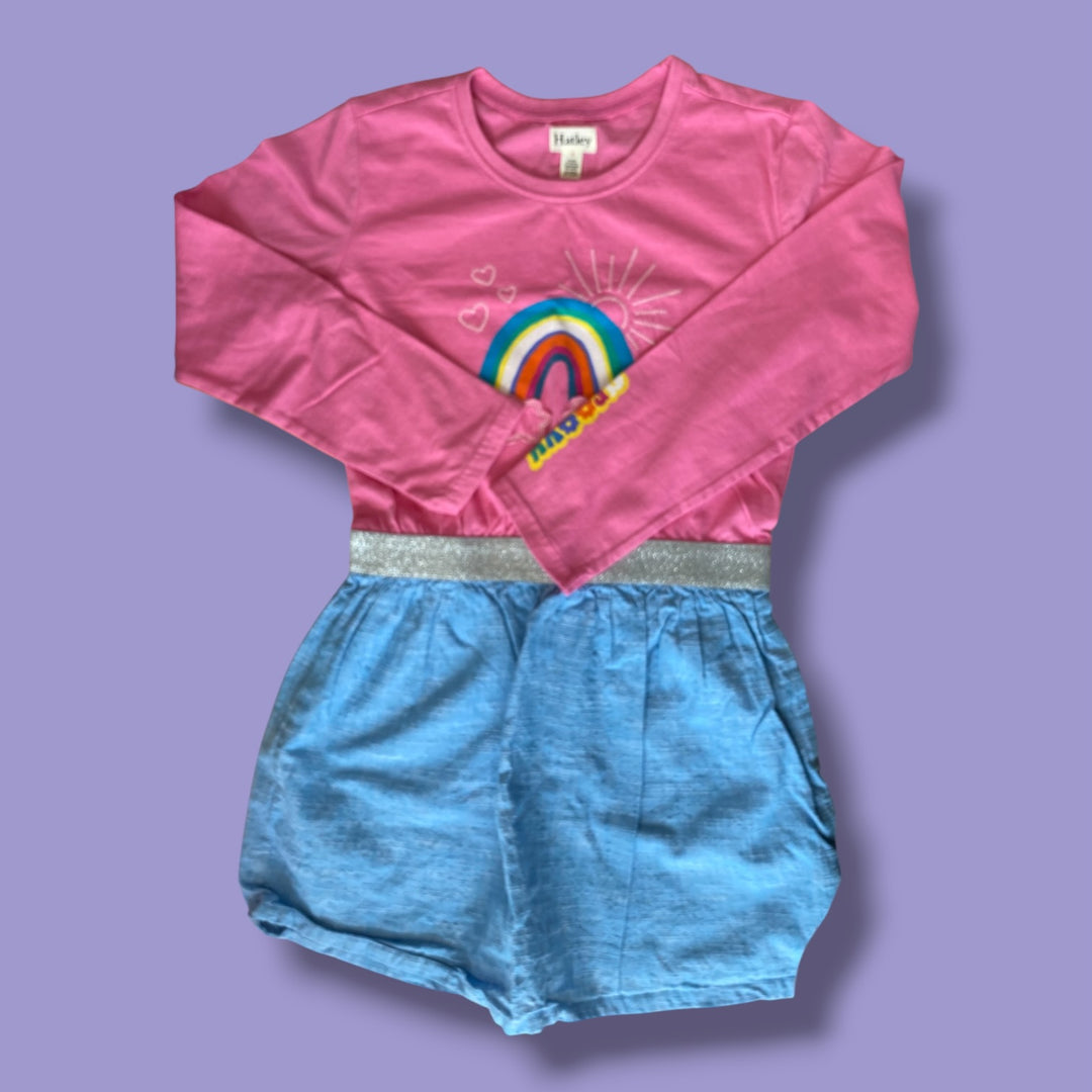 Pink Hatley Dress, 8Y