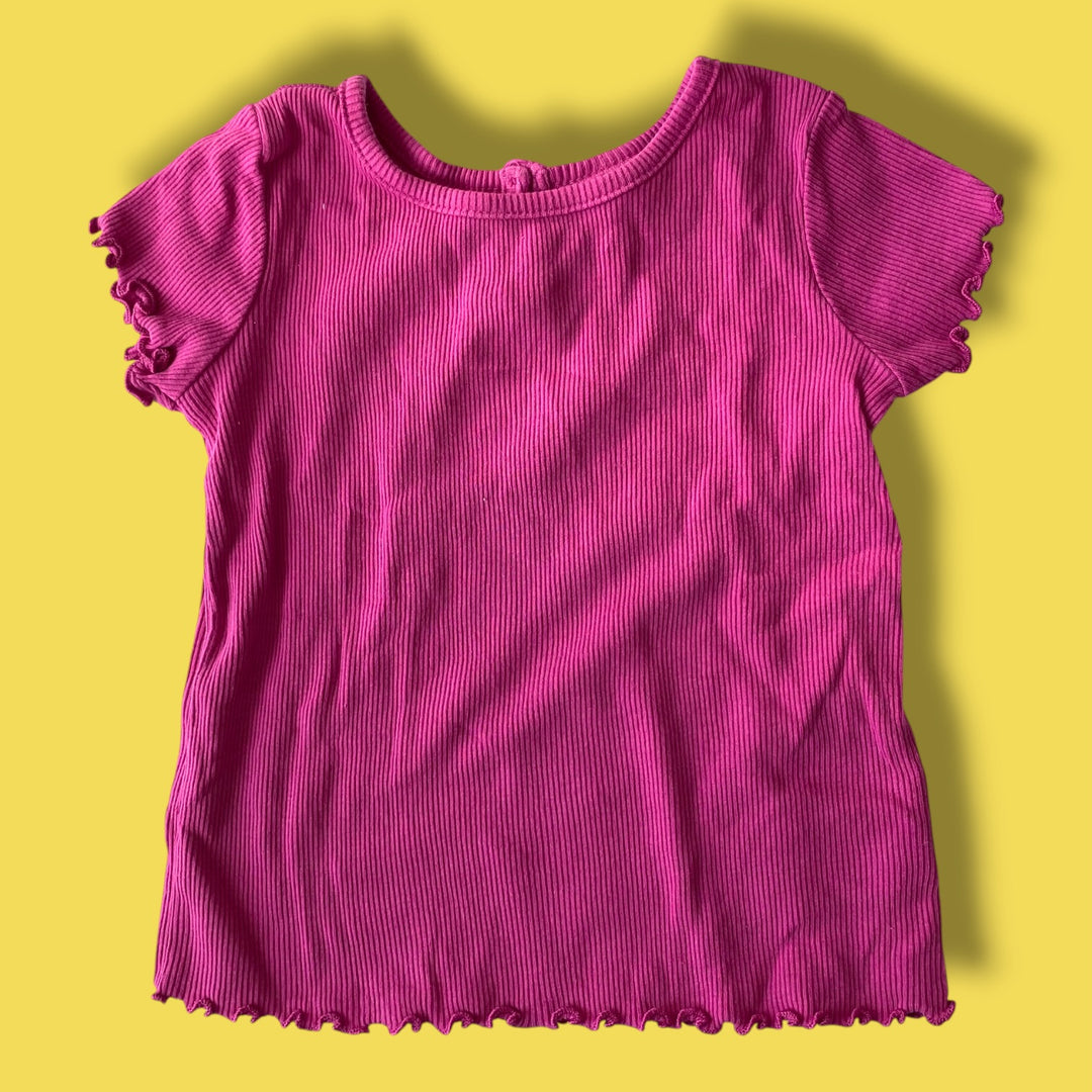 Pink Gap Ribbed, 18-24m