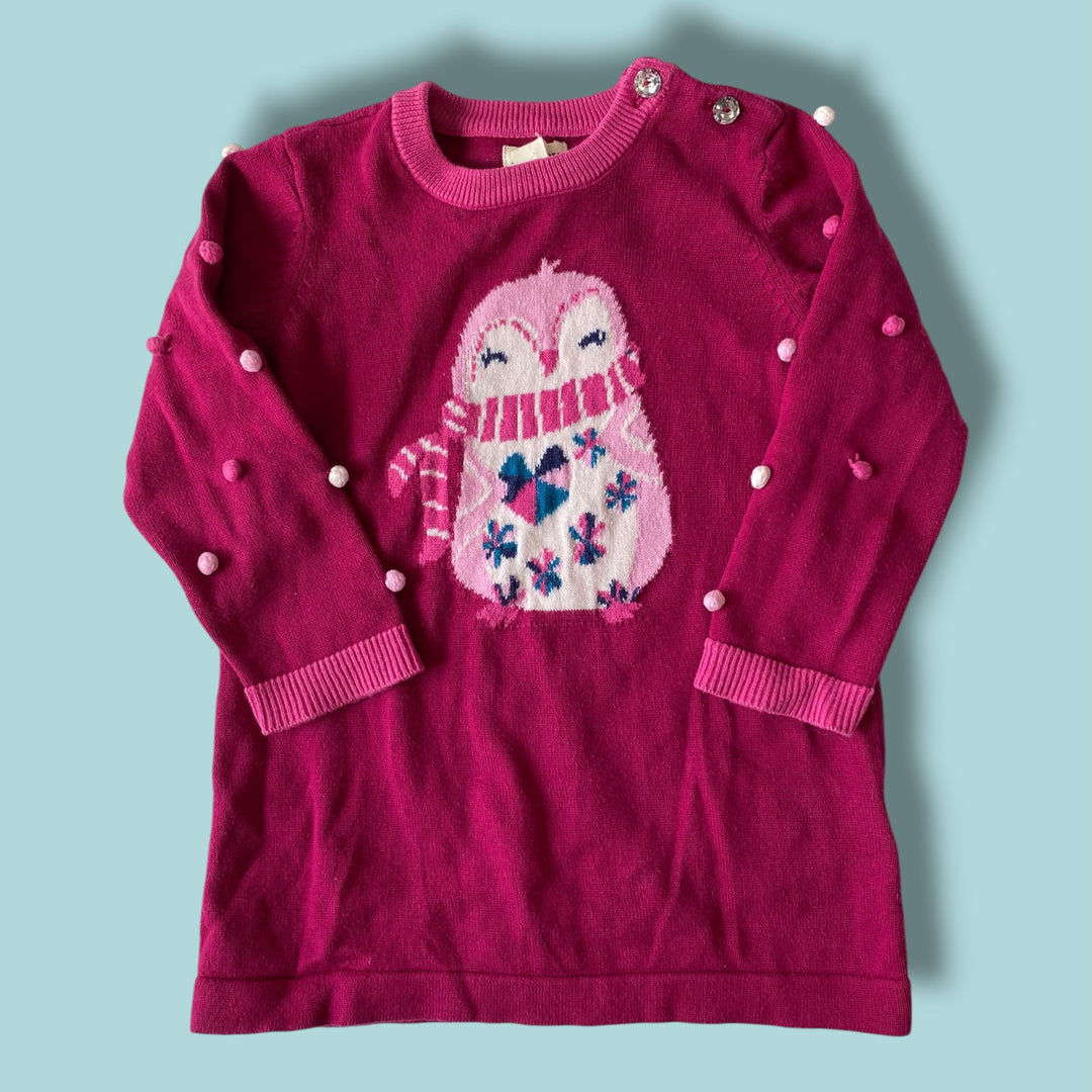 Pink Hatley Sweater, 18-24m