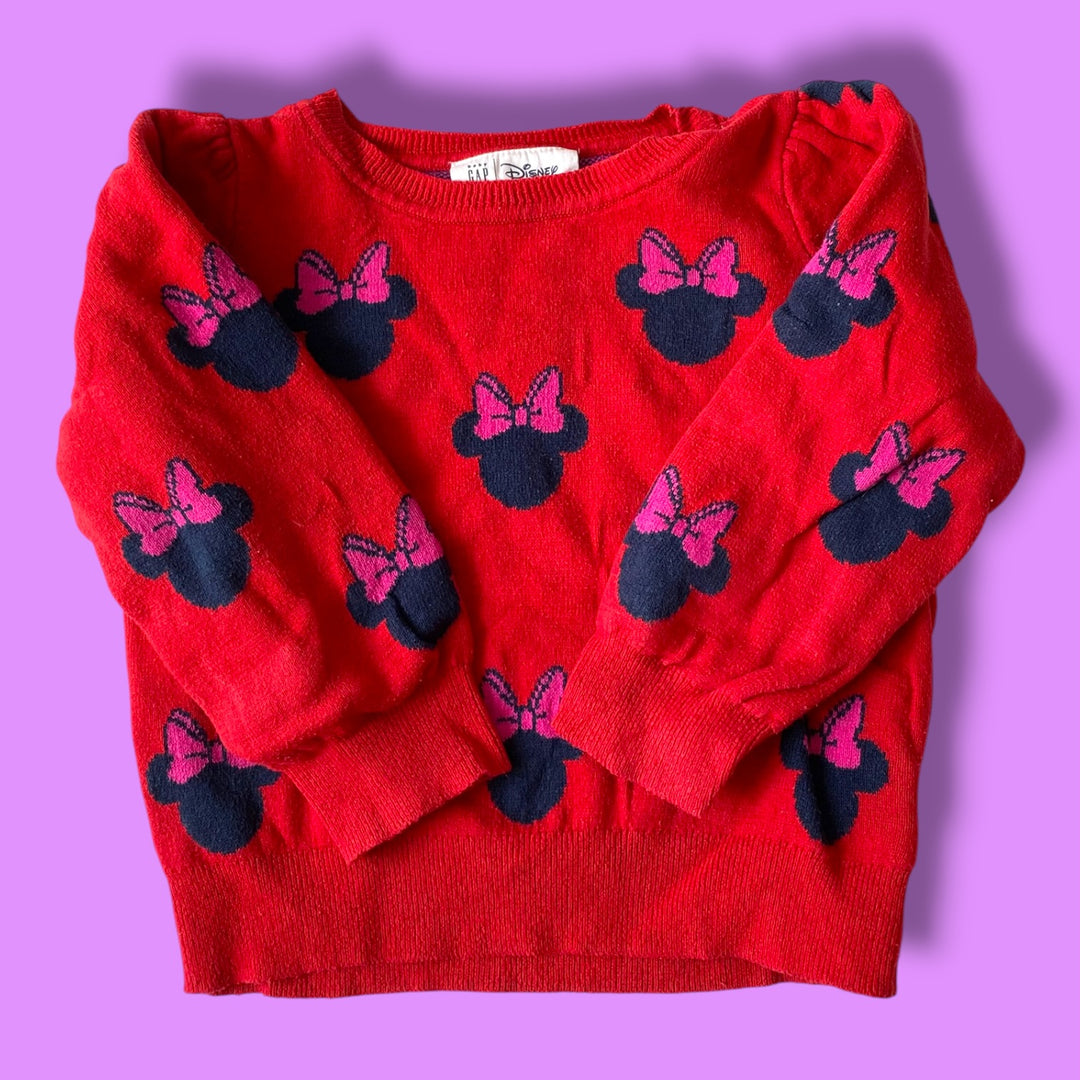 Red Gap Minnie Mouse, 3Y