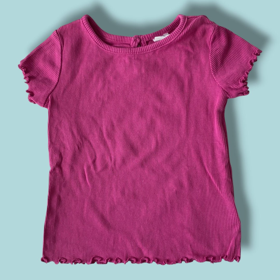 Pink Gap Ribbed , 18-24m