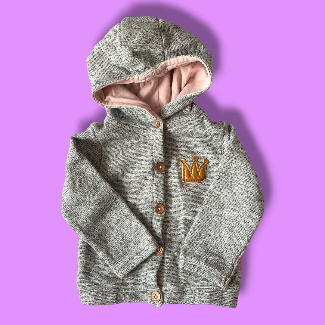 Grey Noppies Sweater, 3-6m