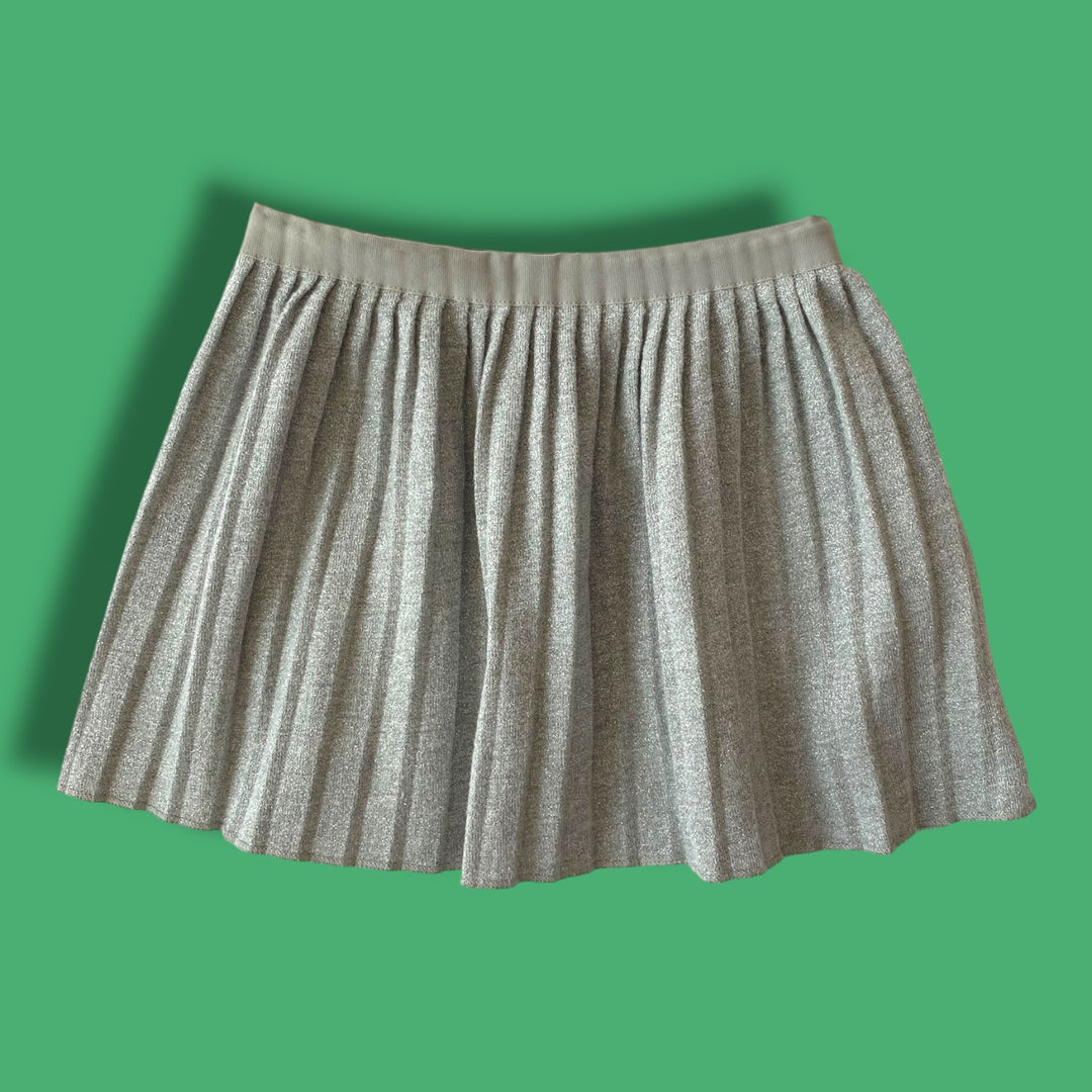 silver Joe Fresh sparkle skirt, 2y