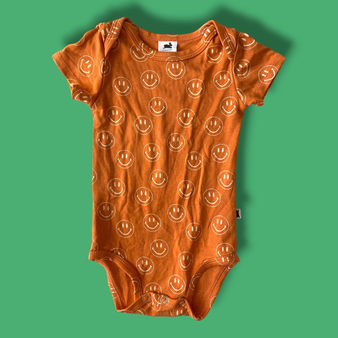 Orange Little &amp; Lively Bodysuit, 6-12m