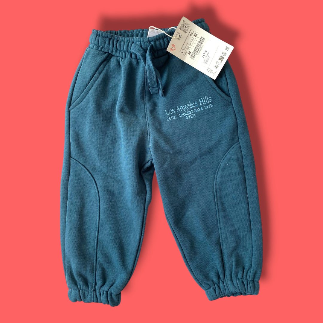Blue Zara NWT joggers, 18m
