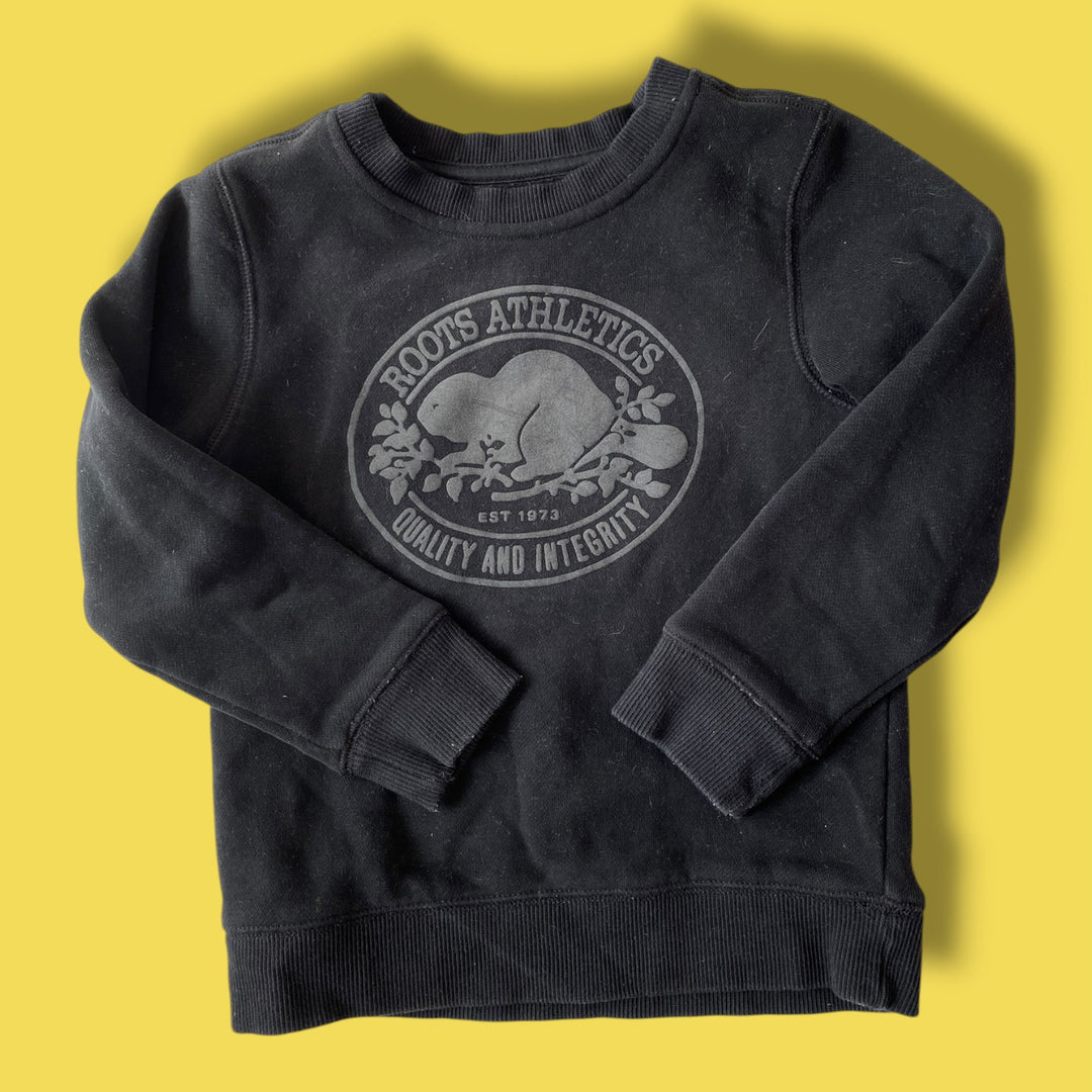 Black Roots Sweater, 5Y