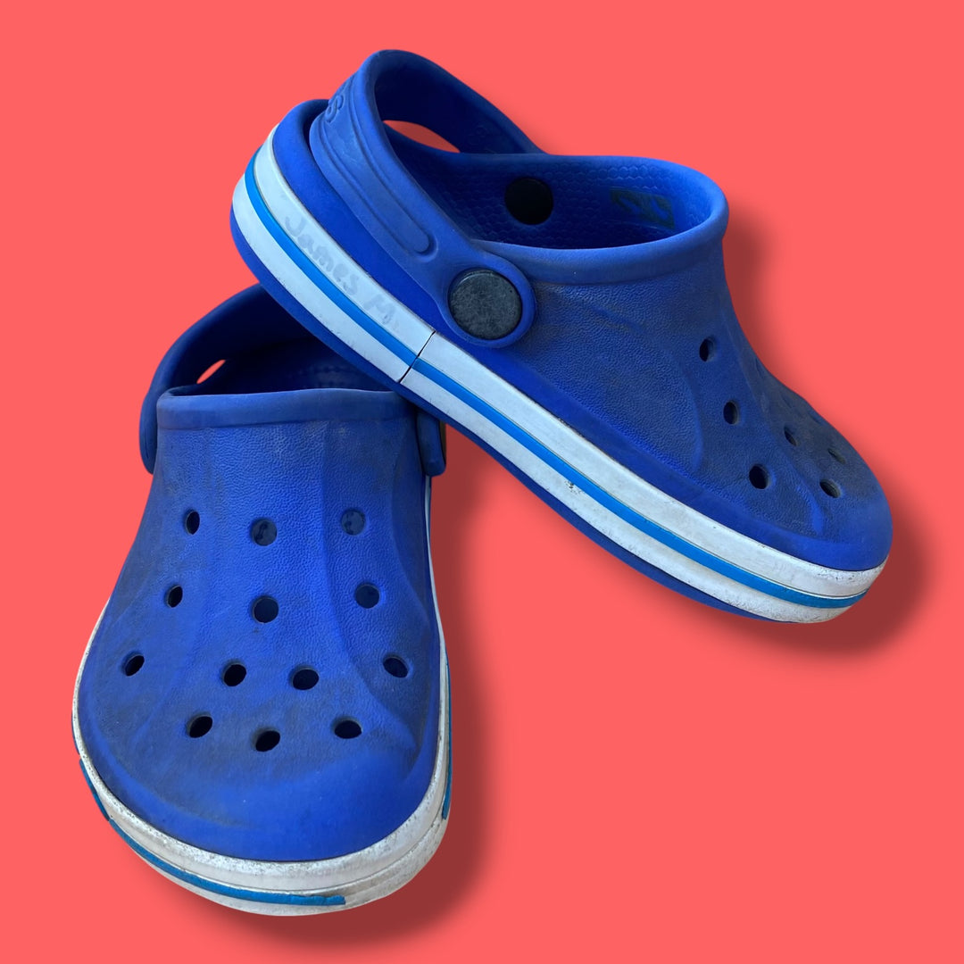 Blue Crocs Crocs, 9.0