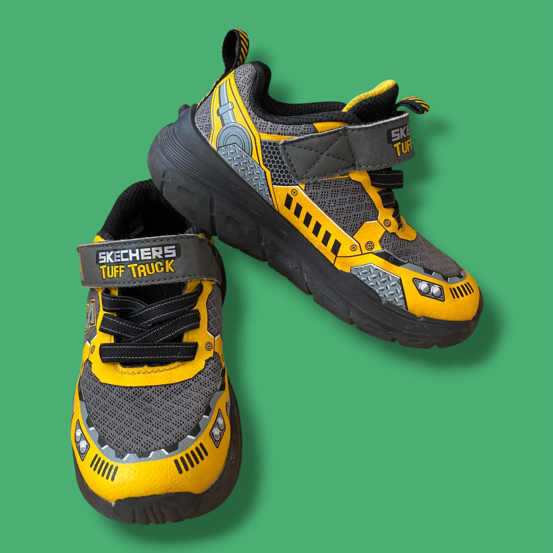 Black Sketchers Tuff Truck, 9.0