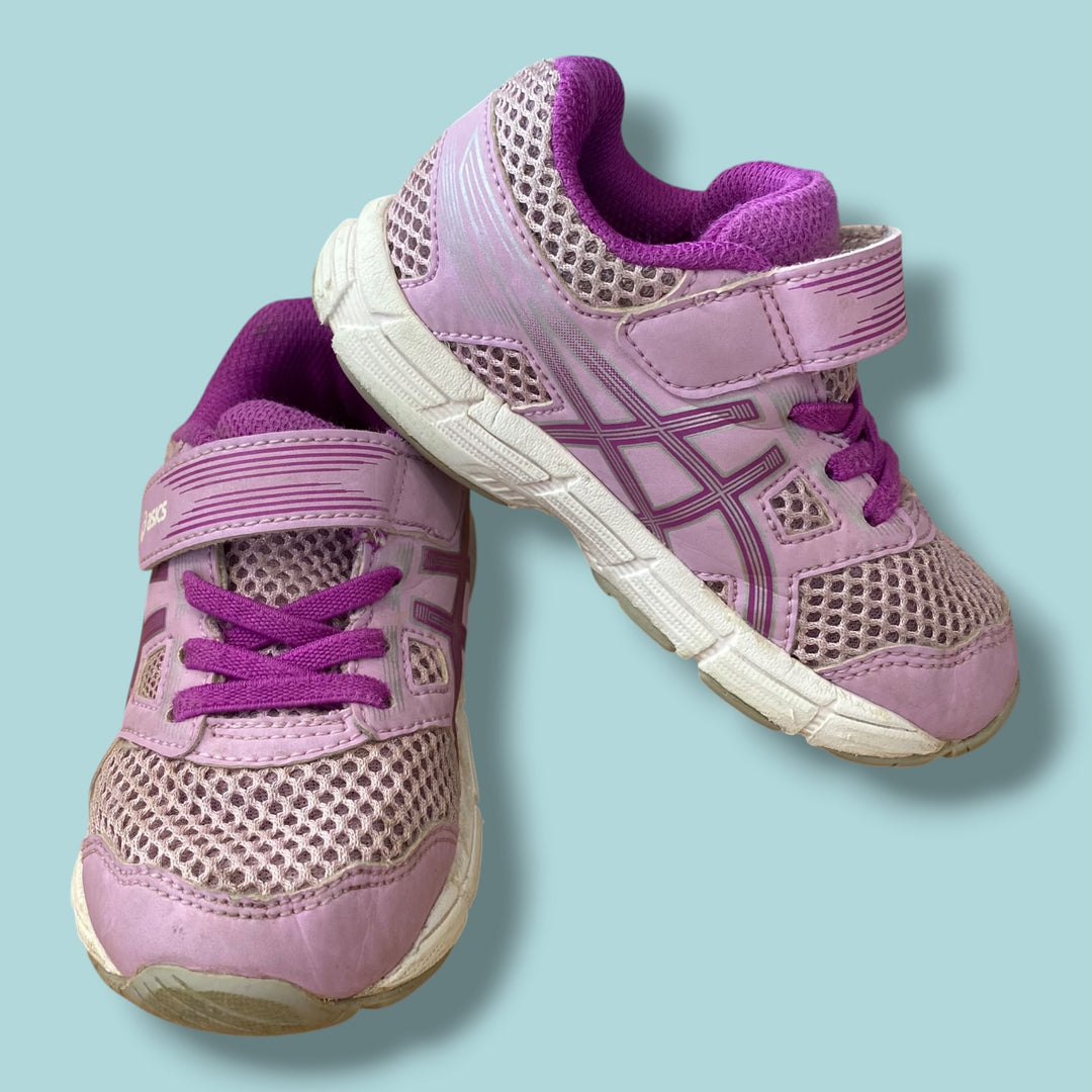 Pink Asics Sneakers, 7.0