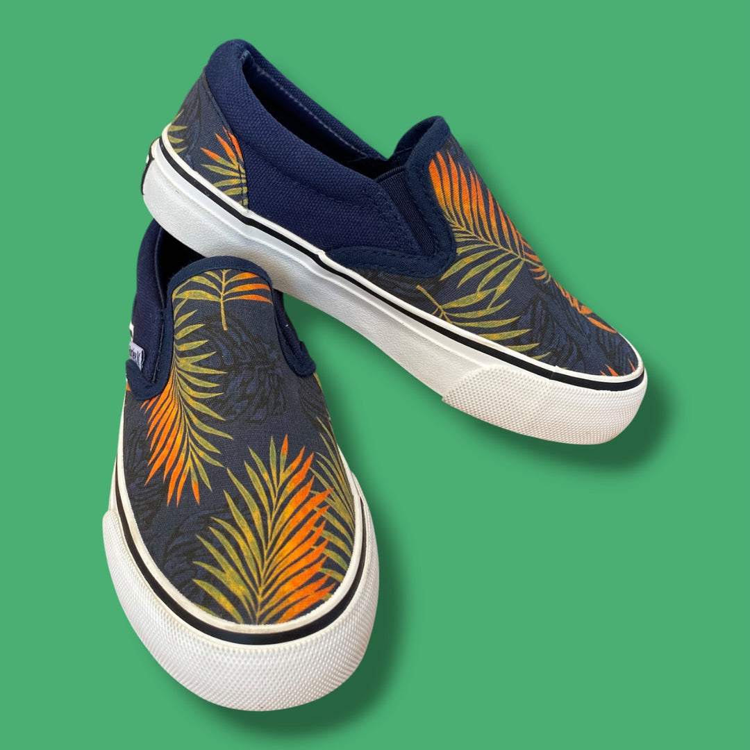 Blue Hurley Slip On Shoe, 11.0