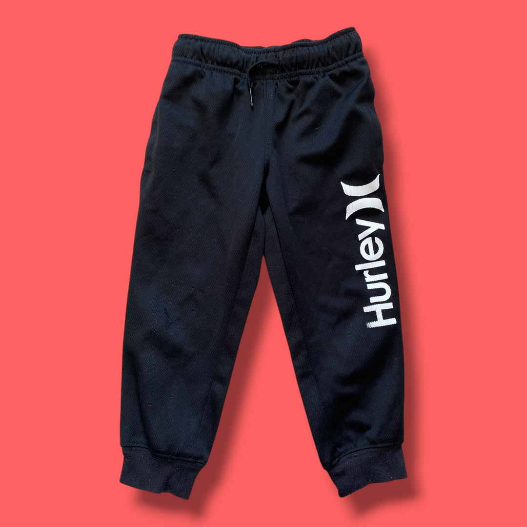 Black Hurley Joggers, 4Y