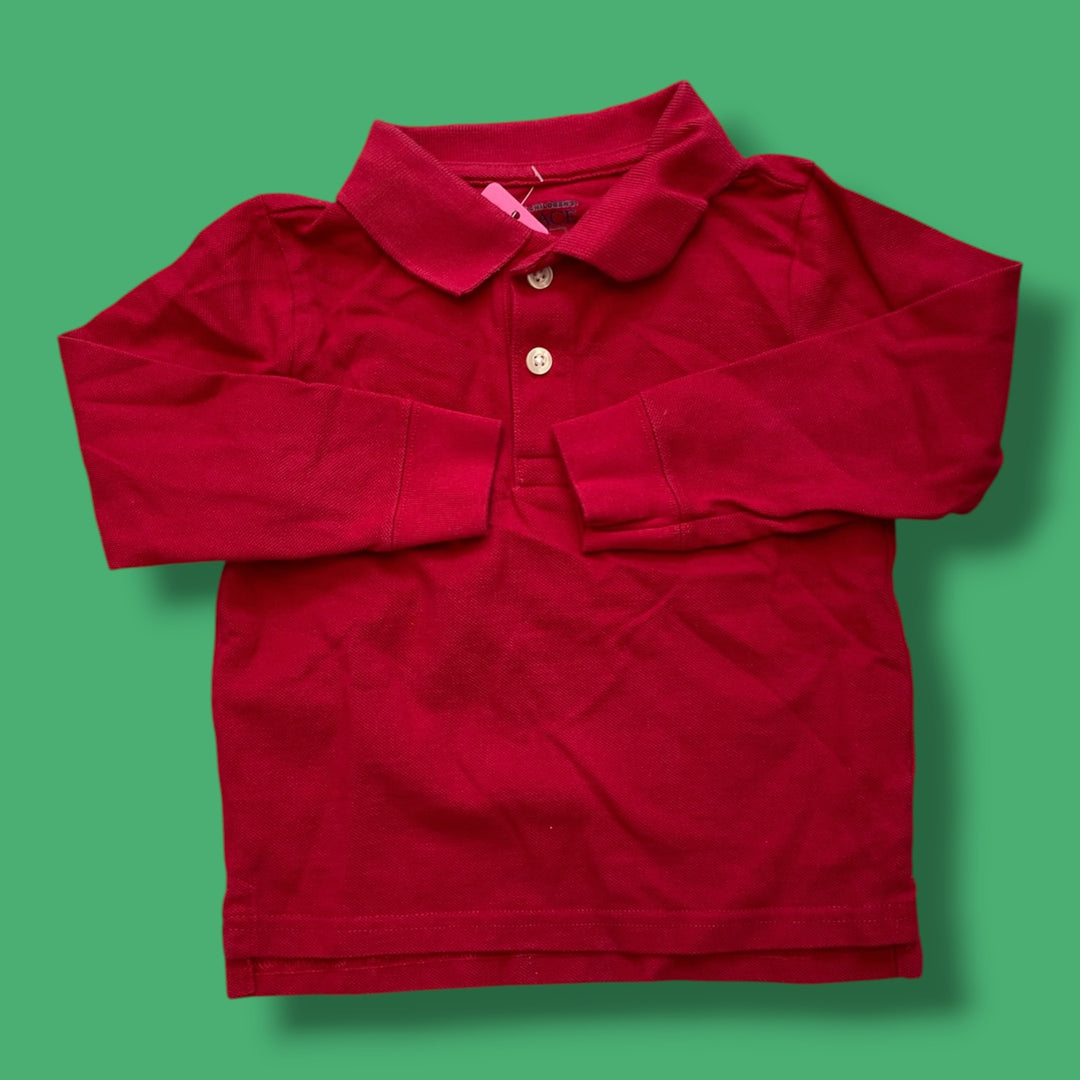 Red The Childrens Place Long Sleeve, 3Y