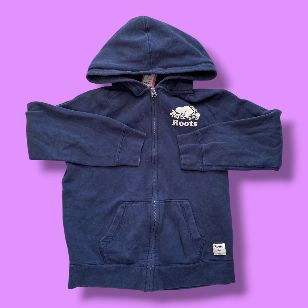 Blue Roots Zip Up, 7-8Y