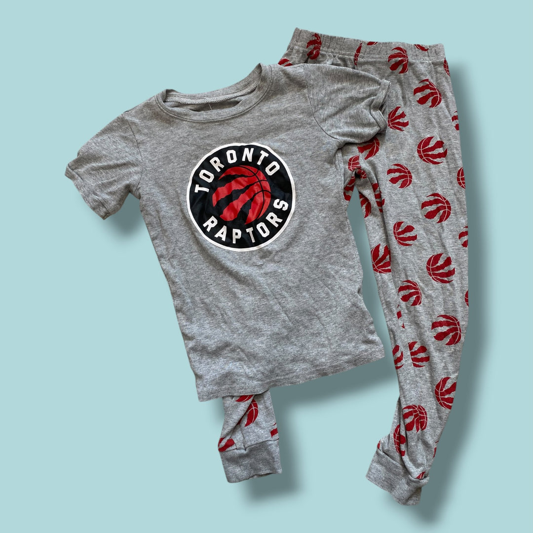 Grey Raptors 2 piece PJS, 7Y