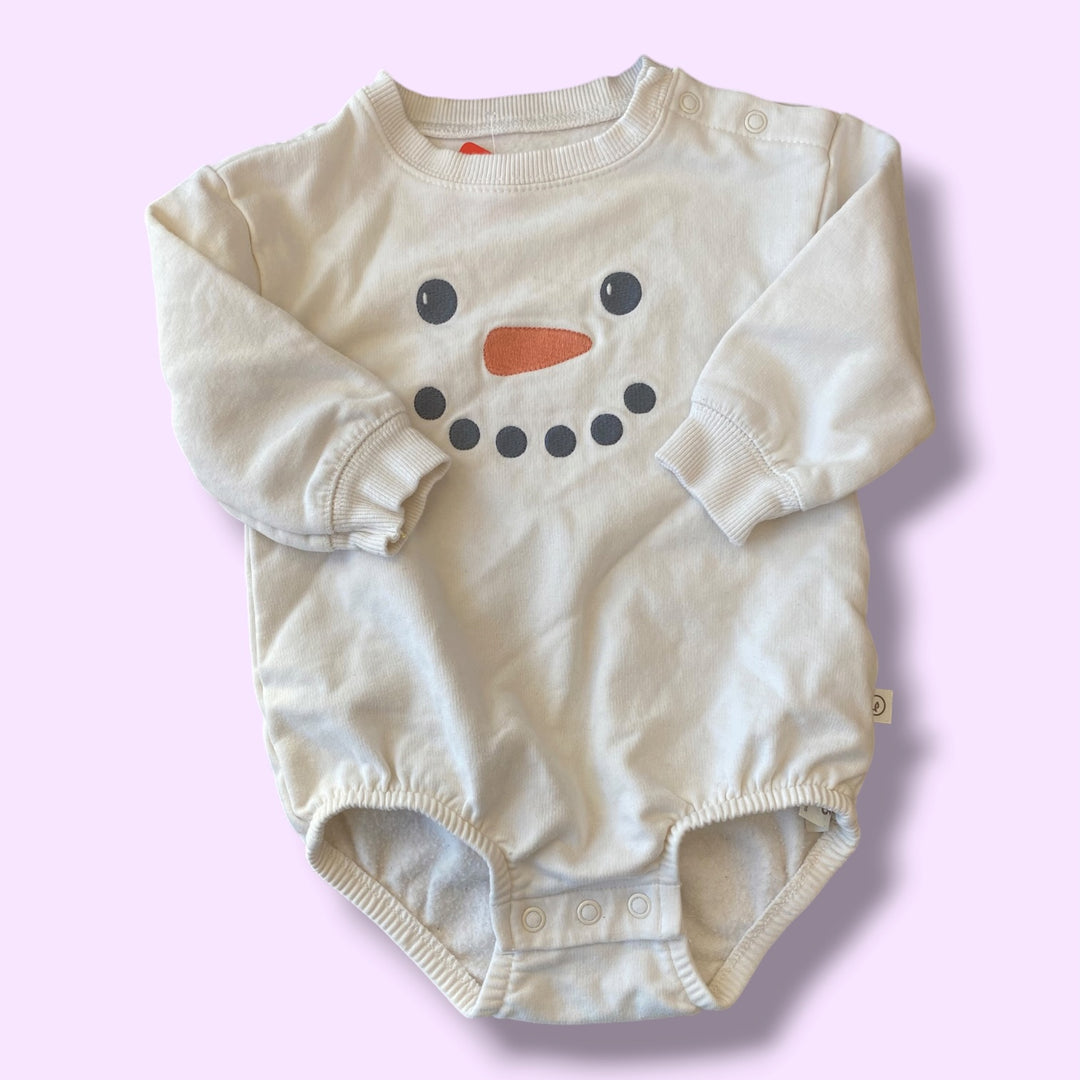 White Little Planet Bodysuit, 9m