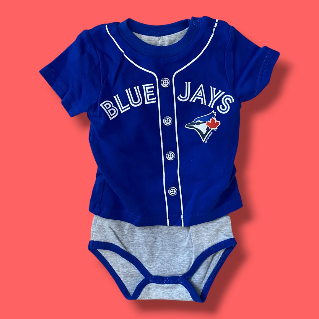 blue blue jays bodysuit, 18m