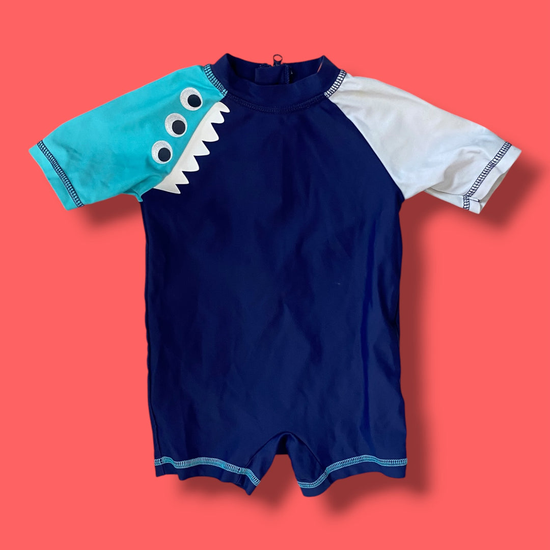 blue Joe Fresh swimsuit, 6-12m