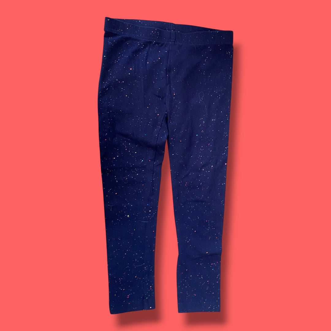 blue joe sparkle legging, 6y
