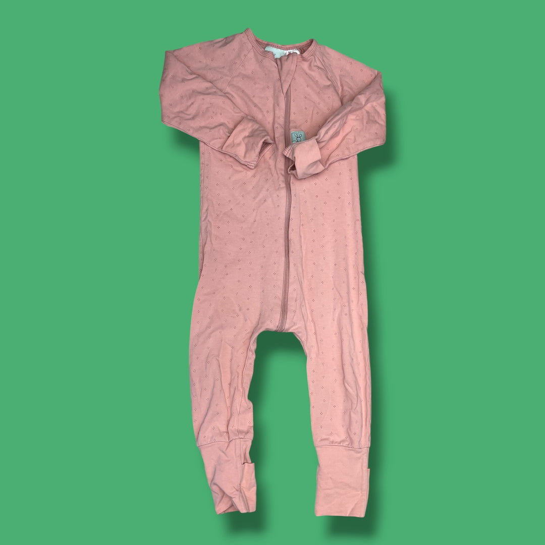 pink ErgoPouch pink sleeper, 24m