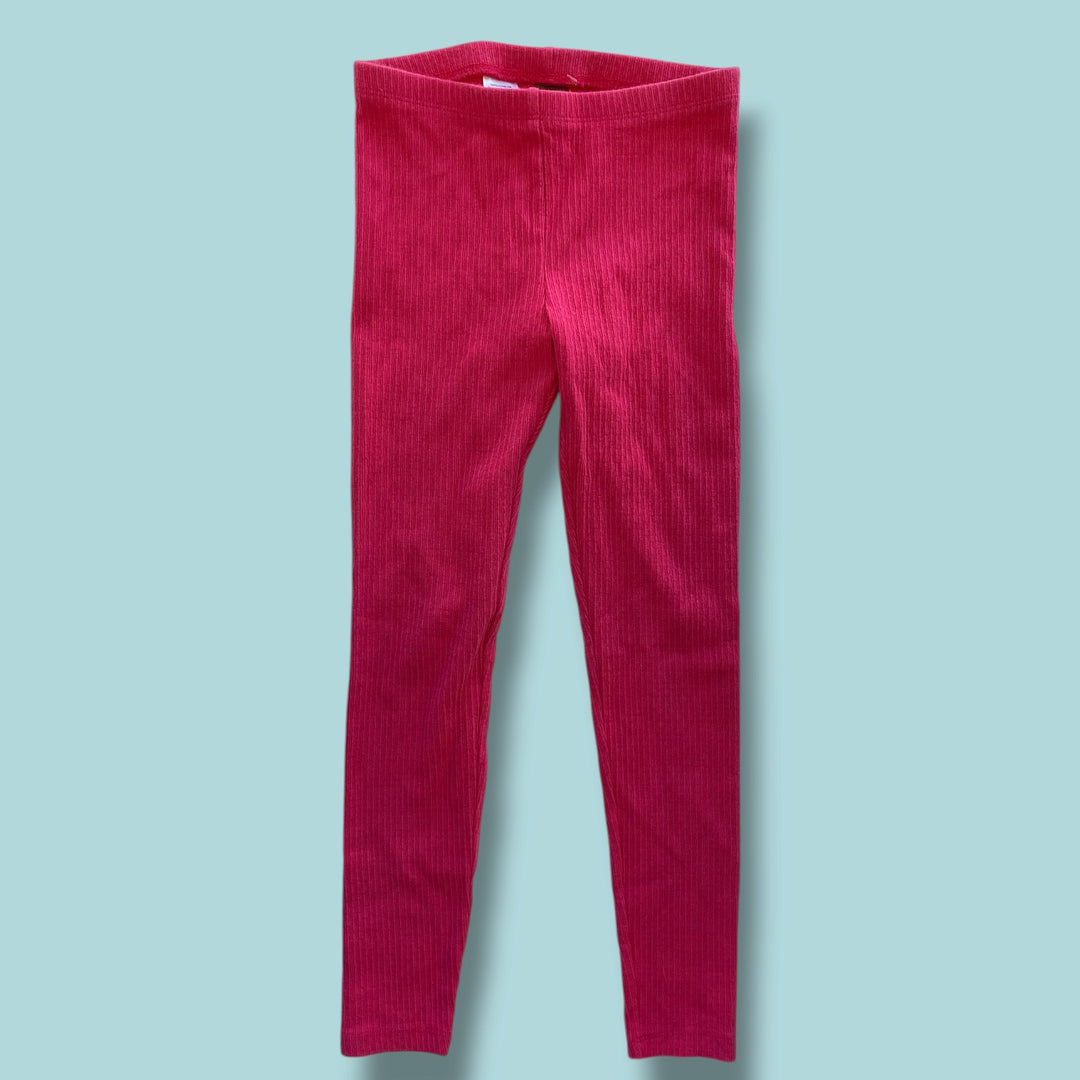 pink tea legging, 8y