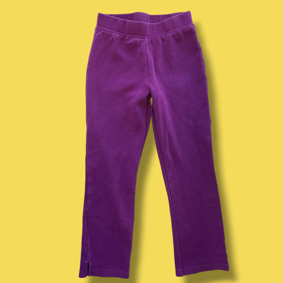 purple tea legging, 8y