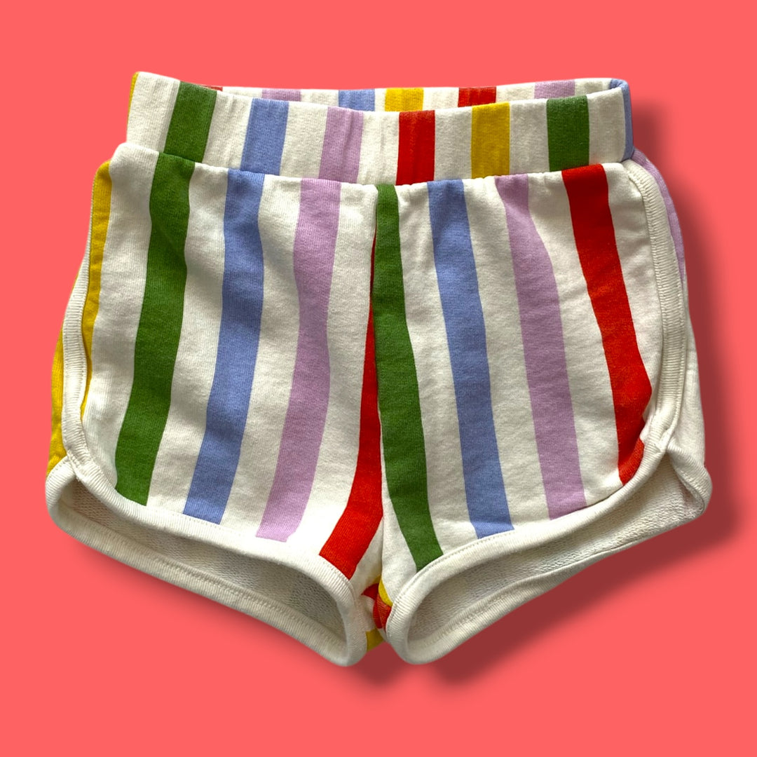 multi Hanna Andersson striped shorts, 4Y