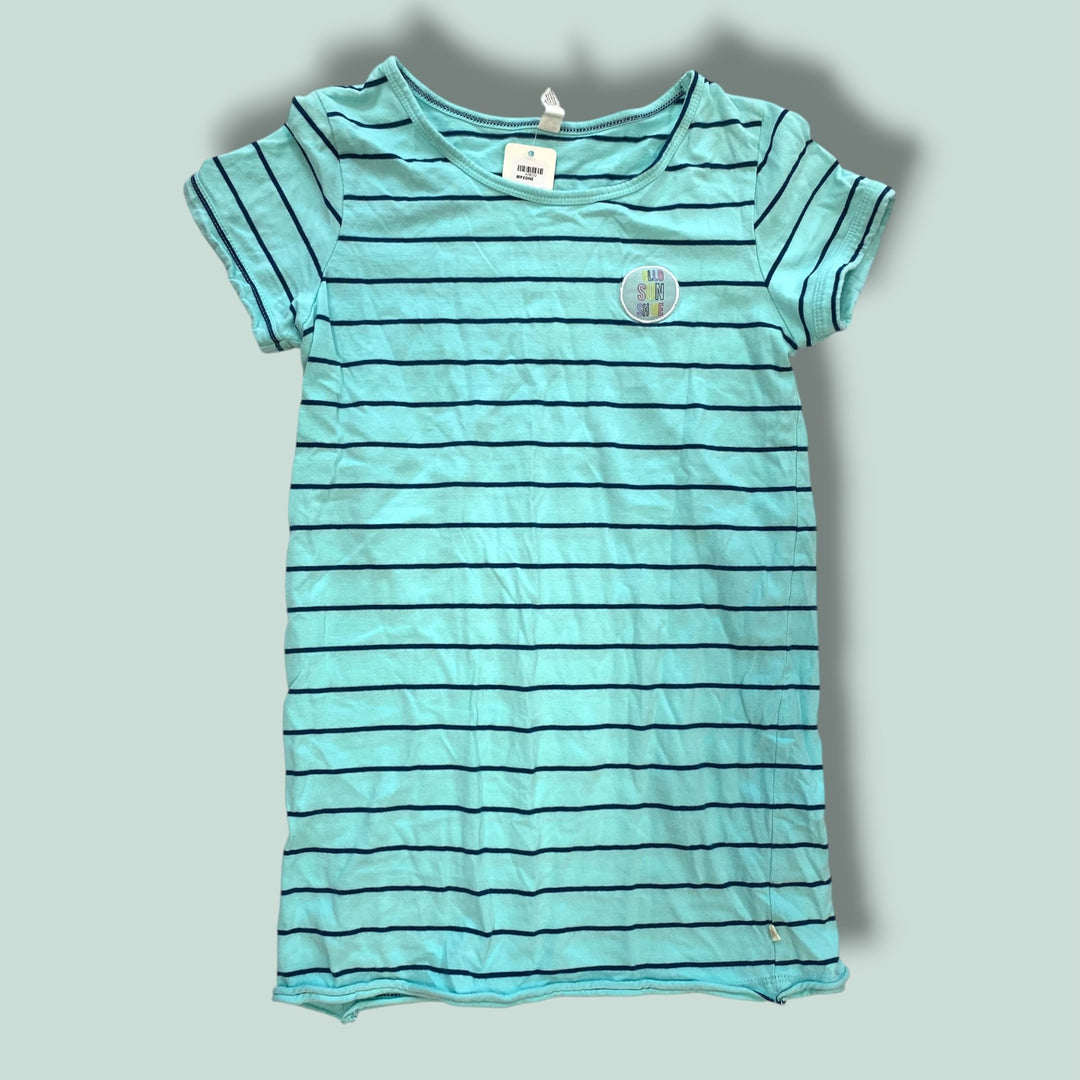 Blue Ripzone Long Tee, 7-8Y