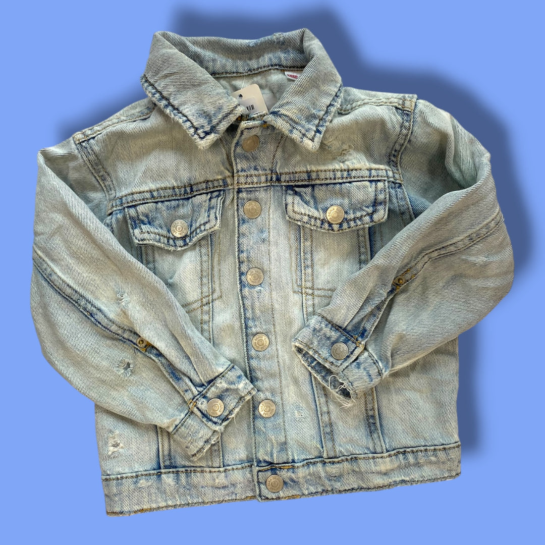 Blue Zara Denim Jacket, 2-3Y