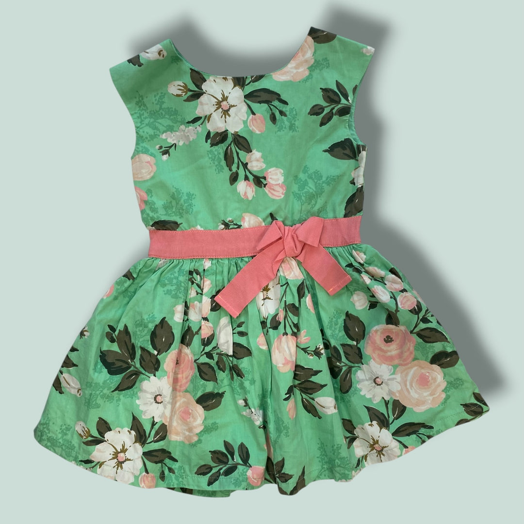 Green Carters Dress, 2Y