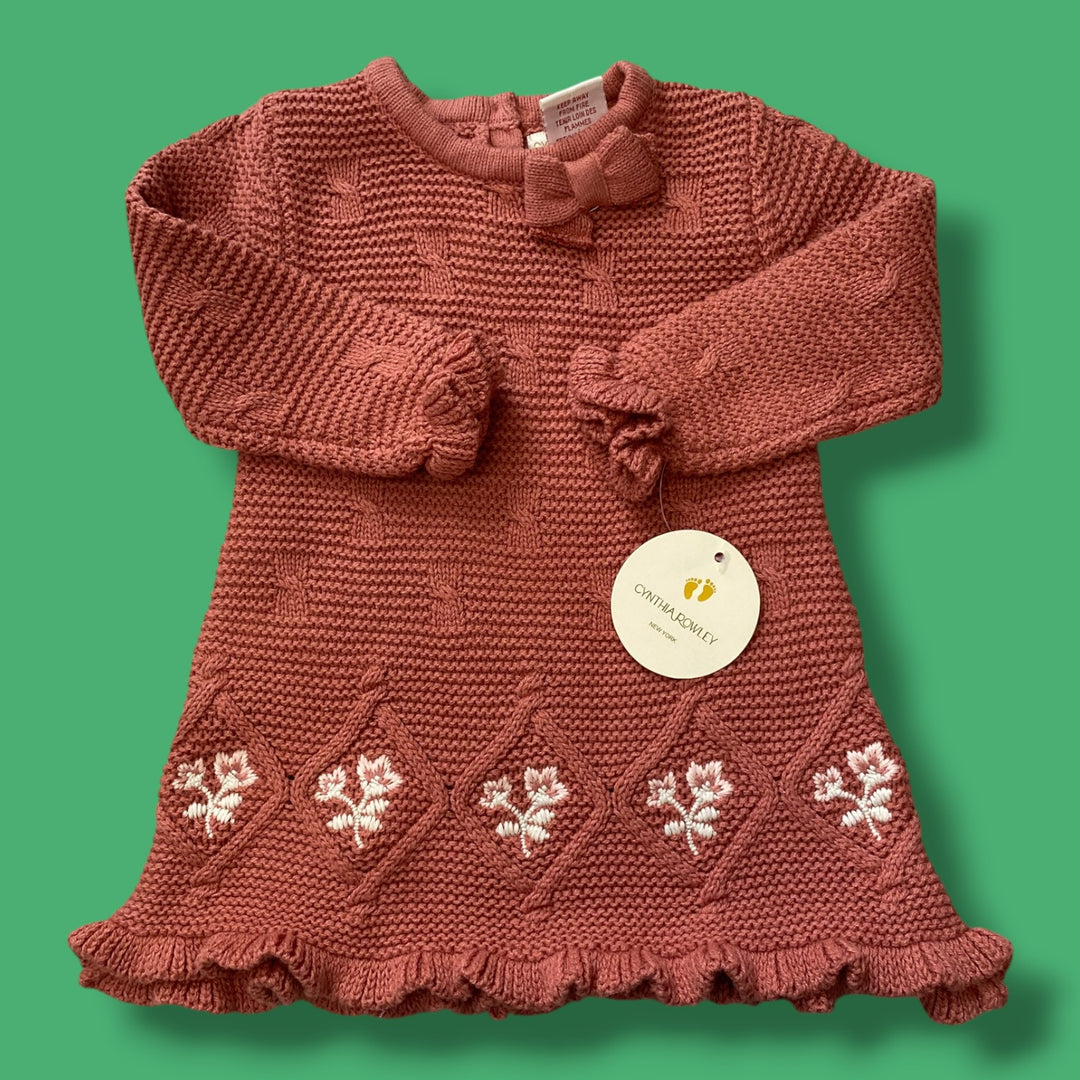 rose Cynthia Rowley nwt knit dress, 3-6m