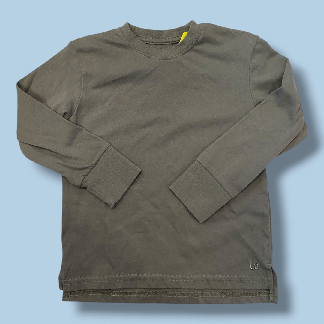 Brown Little Bipsy Ribbed, 4-5Y