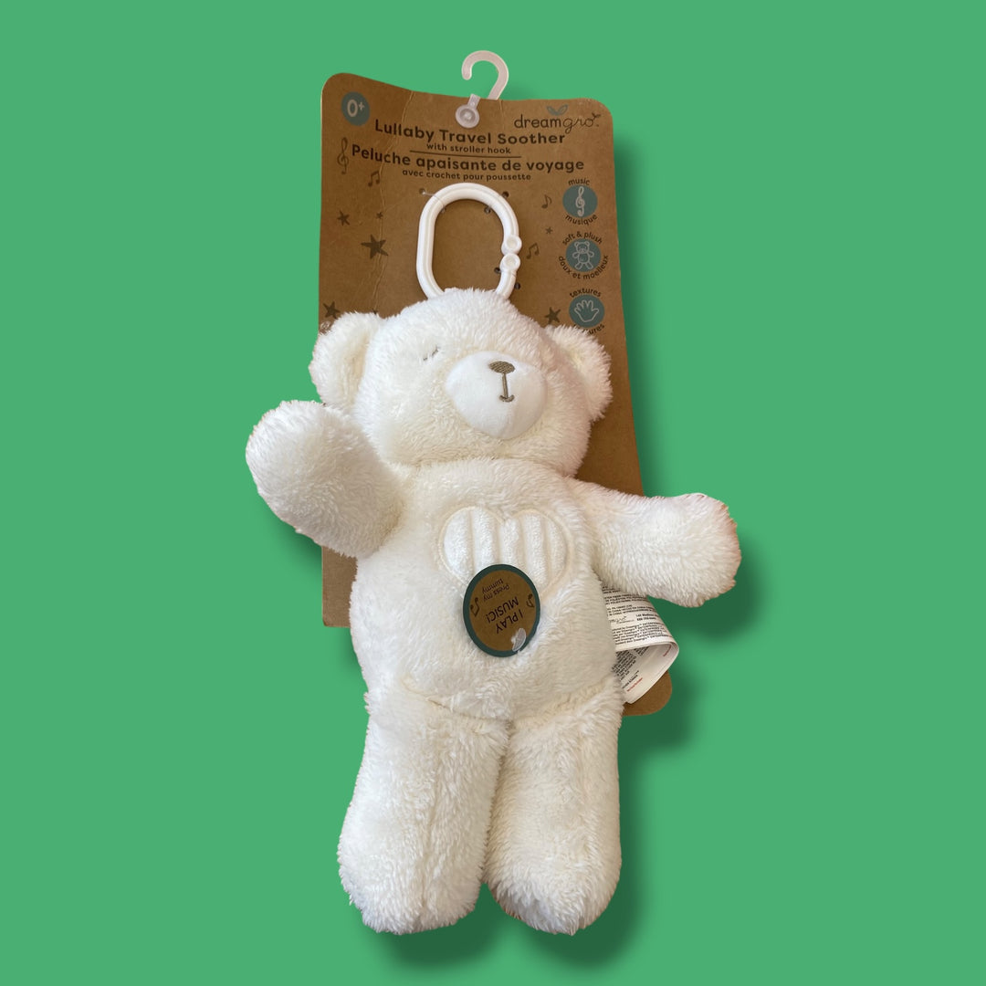 White Dream Go Lullaby Travel Soother