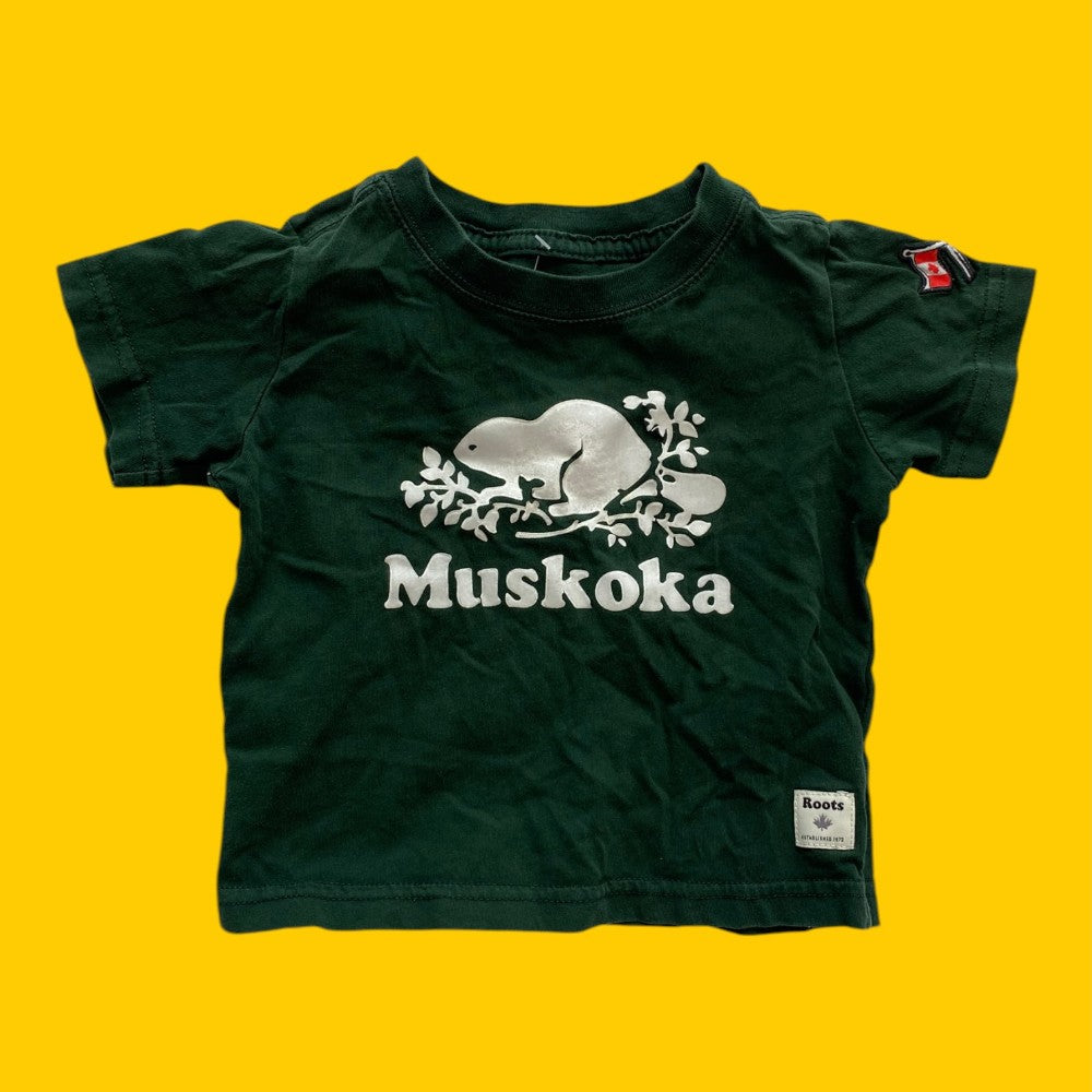roots muskoka tee 6-12m