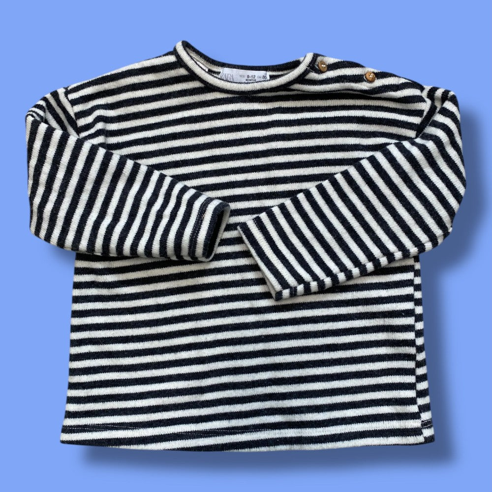 Zara Striped Sweater 9-12m