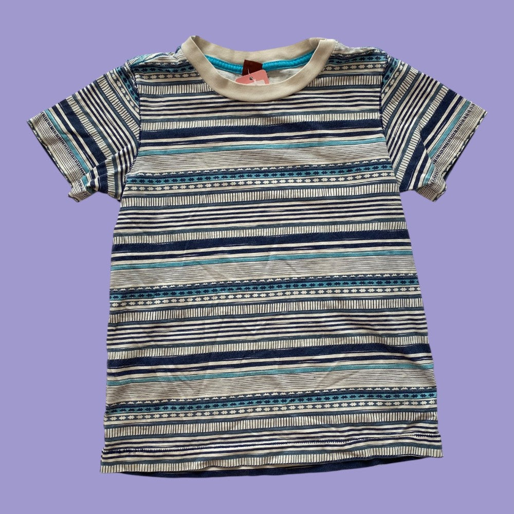 tea striped tee 7y