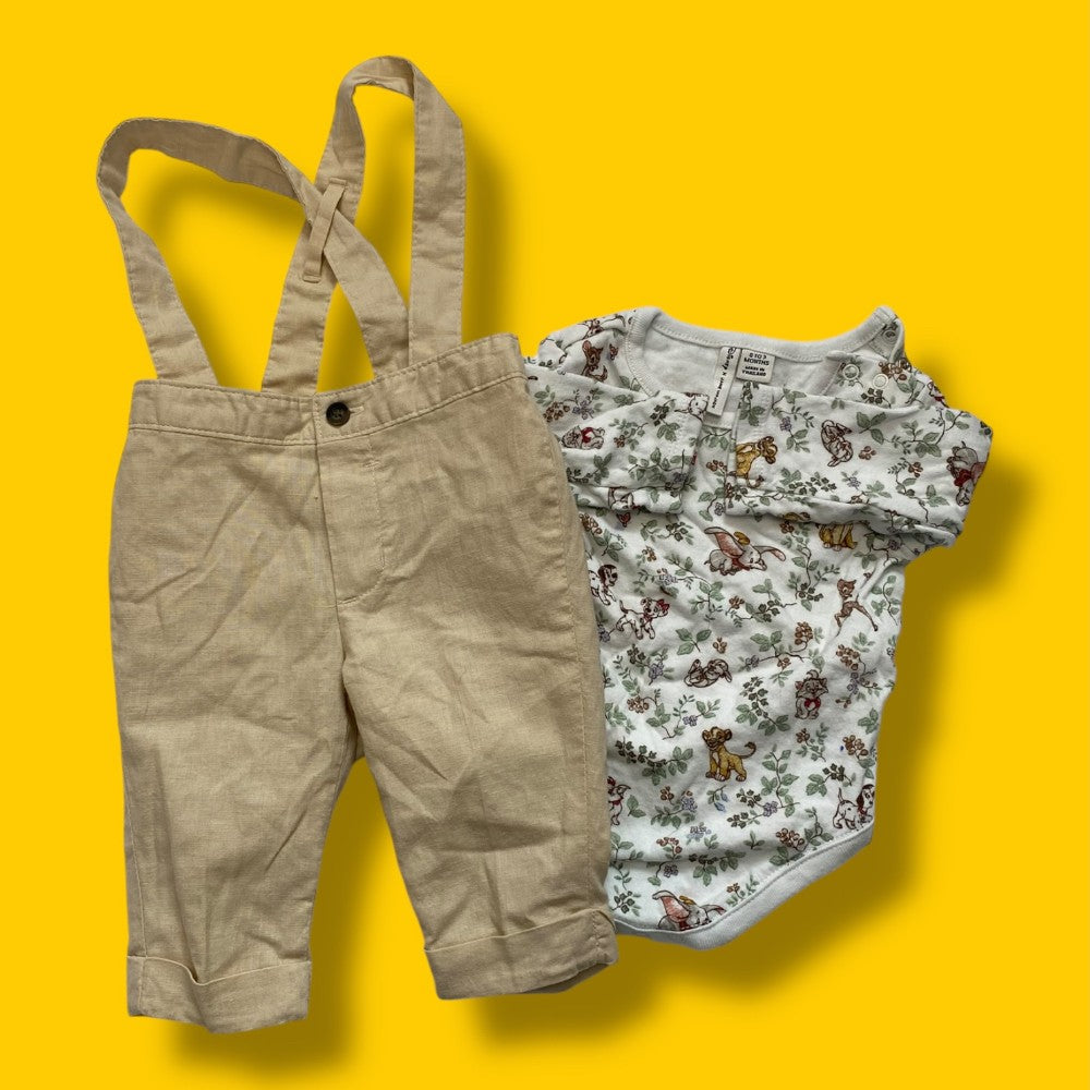 janie&amp;jack 2 piece set 0-3m