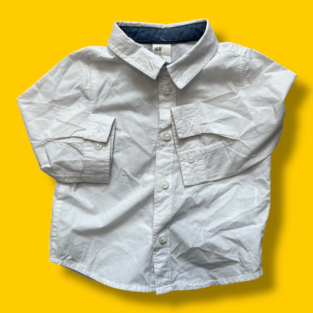 H&amp;M Button up 4-6m