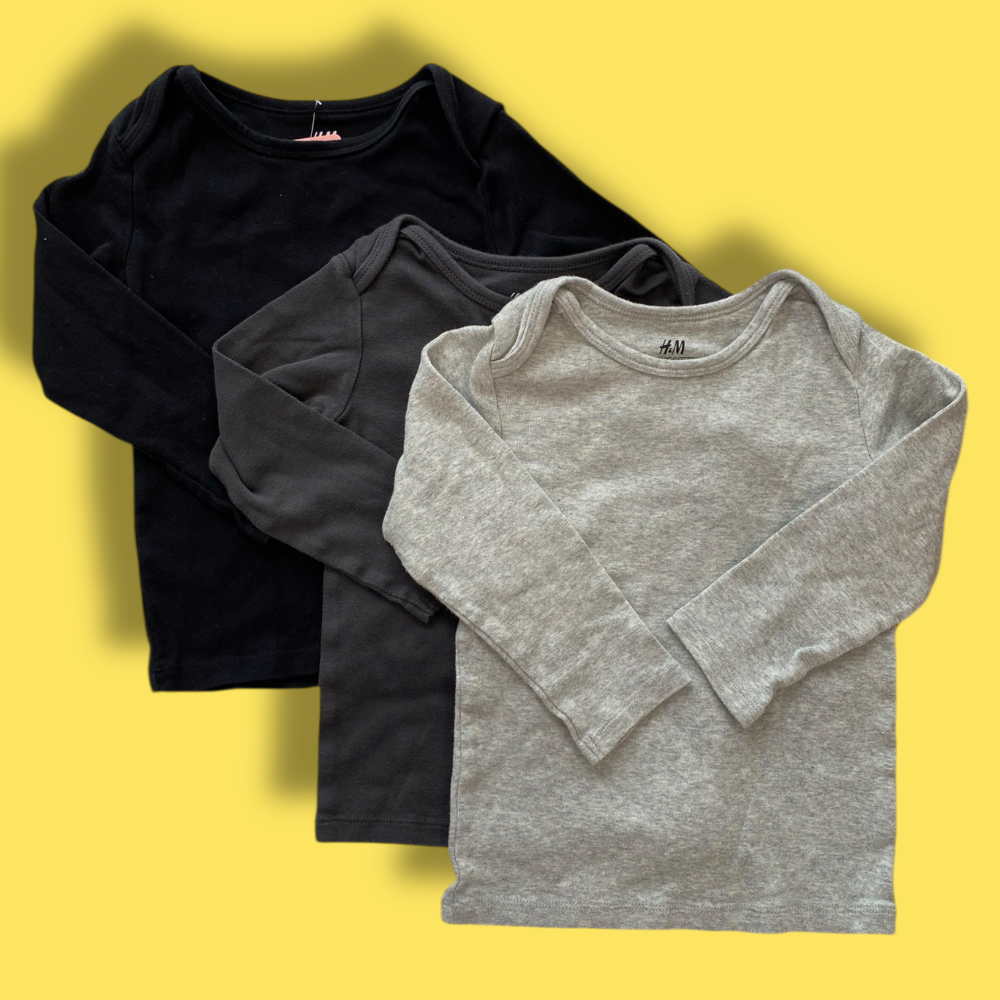 H&amp;M set of 3 longs 18-24m