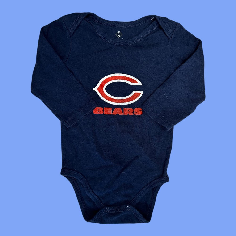 chicago bears bodysuit 12-18m
