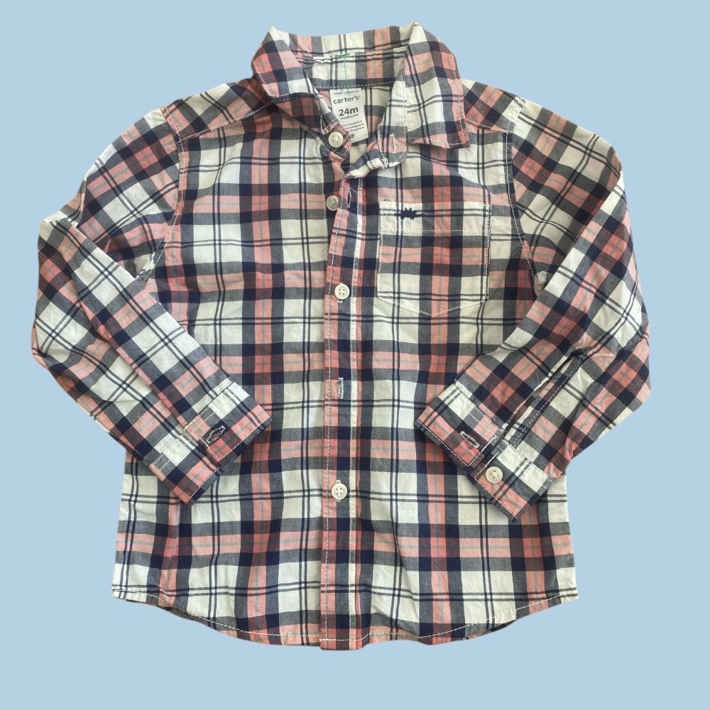 Carters Checkered Shirt