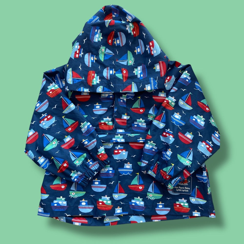 jojomaman baby rainjacket fits 6m