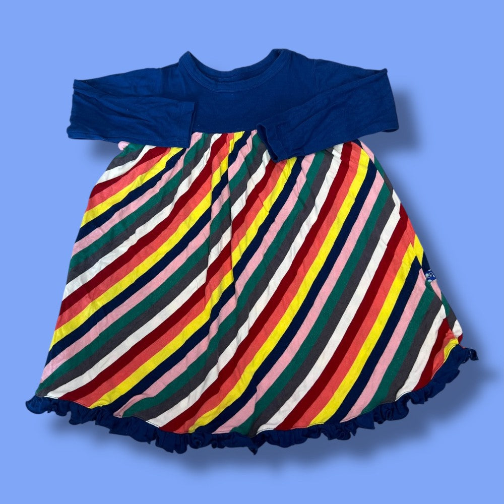 kickee pants rainbow dress fits 18-24m
