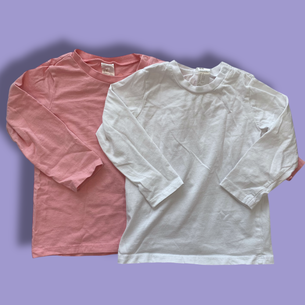 H&amp;M set of 2 Longs 18-24m