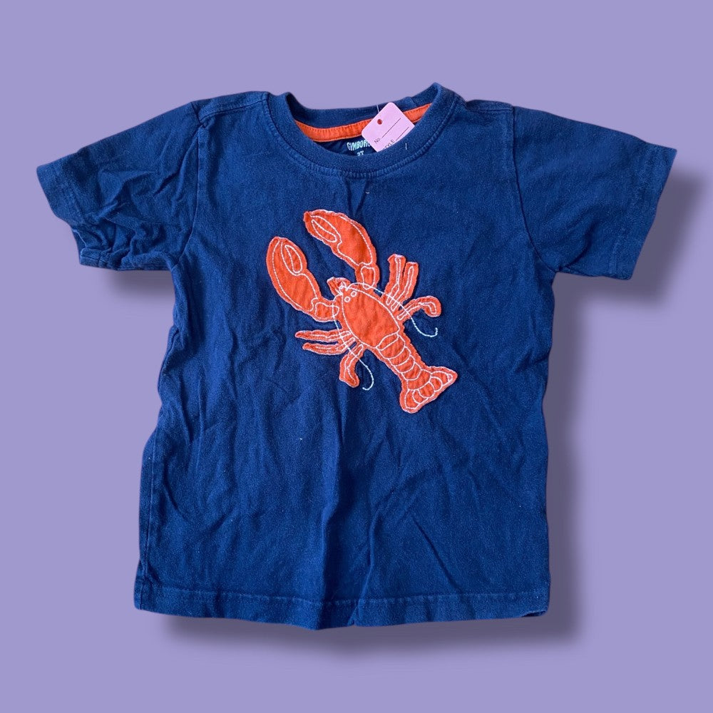 gymboree lobster top 3y