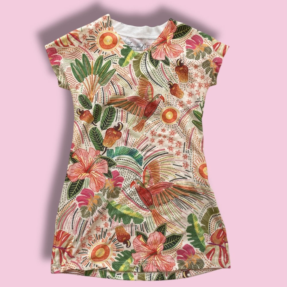 Emergia Natural Floral Top 4Y